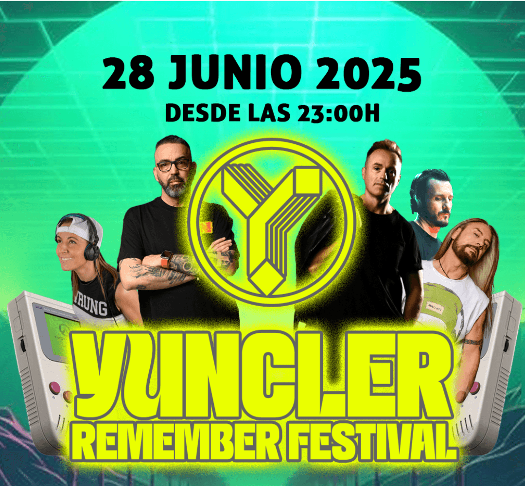 El Yuncler Remember Festival regresa en 2025 con una edición gratuita repleta de clásicos de la electrónica