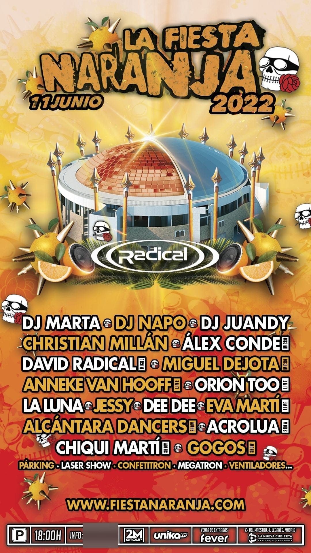 Story de «La Fiesta Naranja 2022»