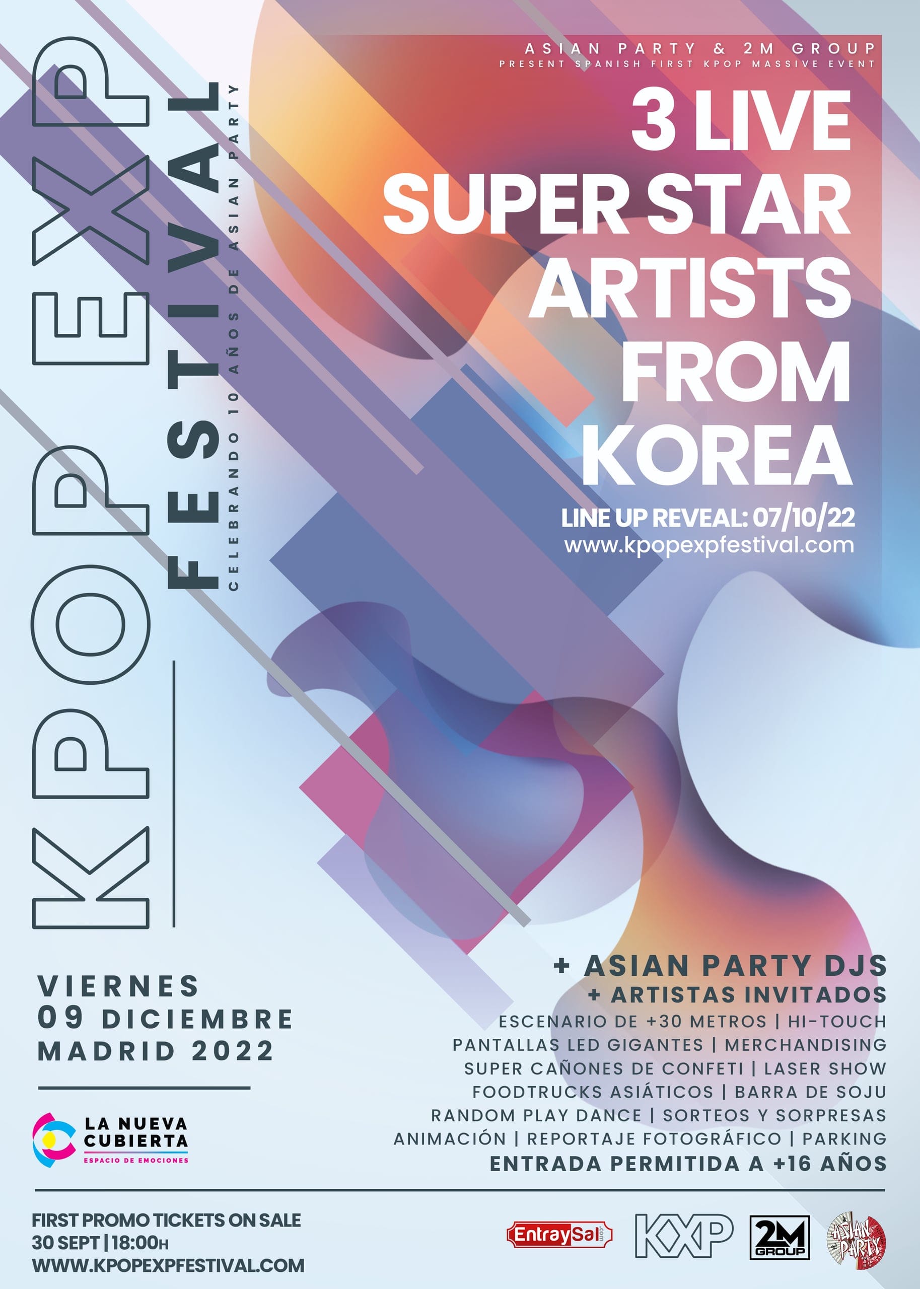 Cartel de «KPop EXP Festival con Alexa»