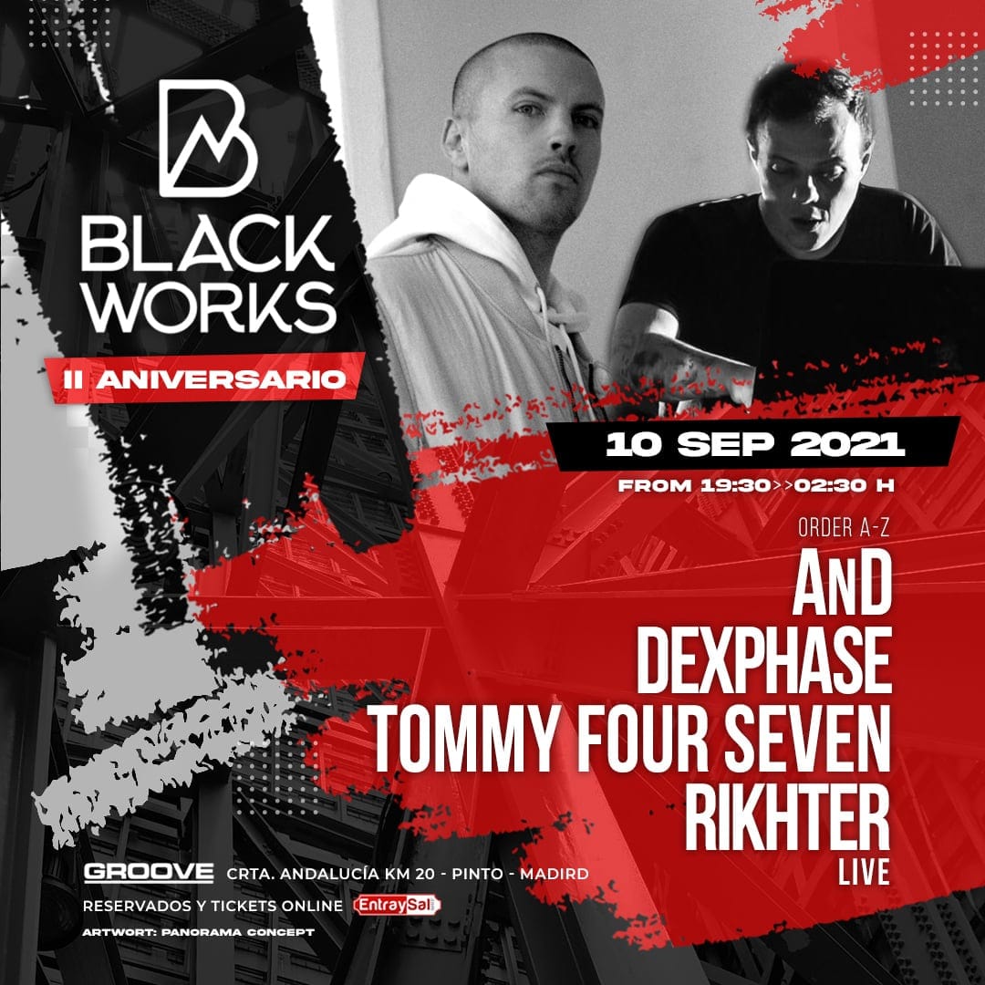 Cuadrado de «Blackworks II Aniversario»