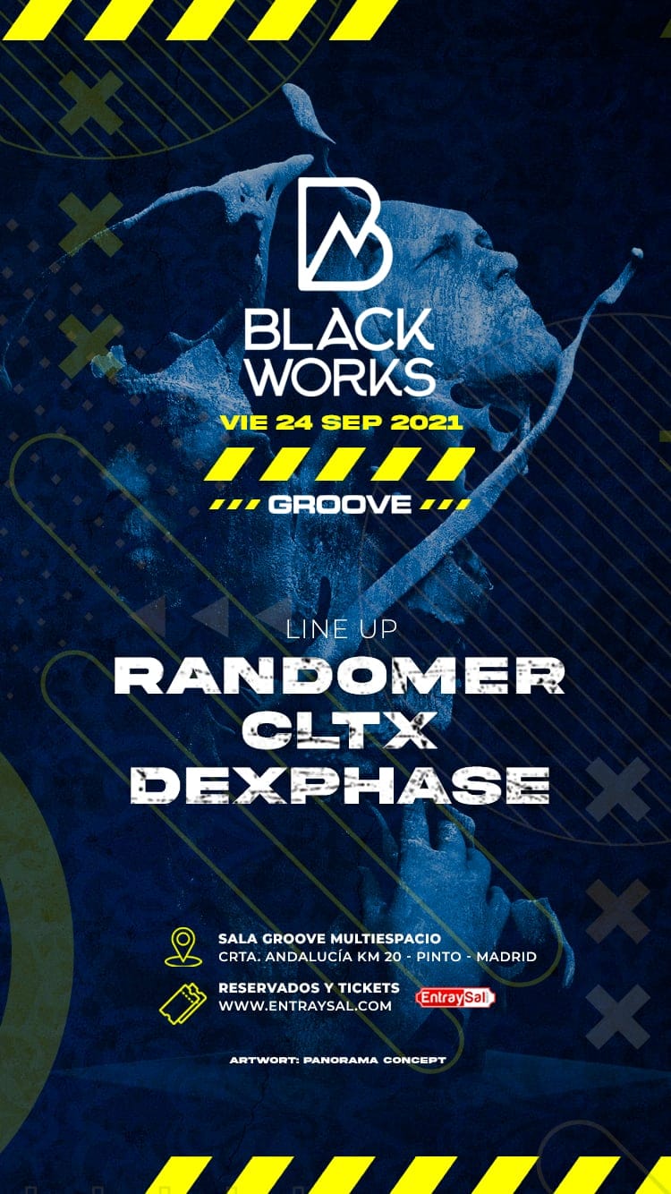 Story de «Blackworks con Randomer, CLTX y Dexphase»