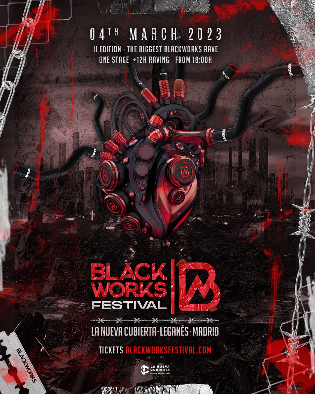 Cartel de «Blackworks Festival II Edition»