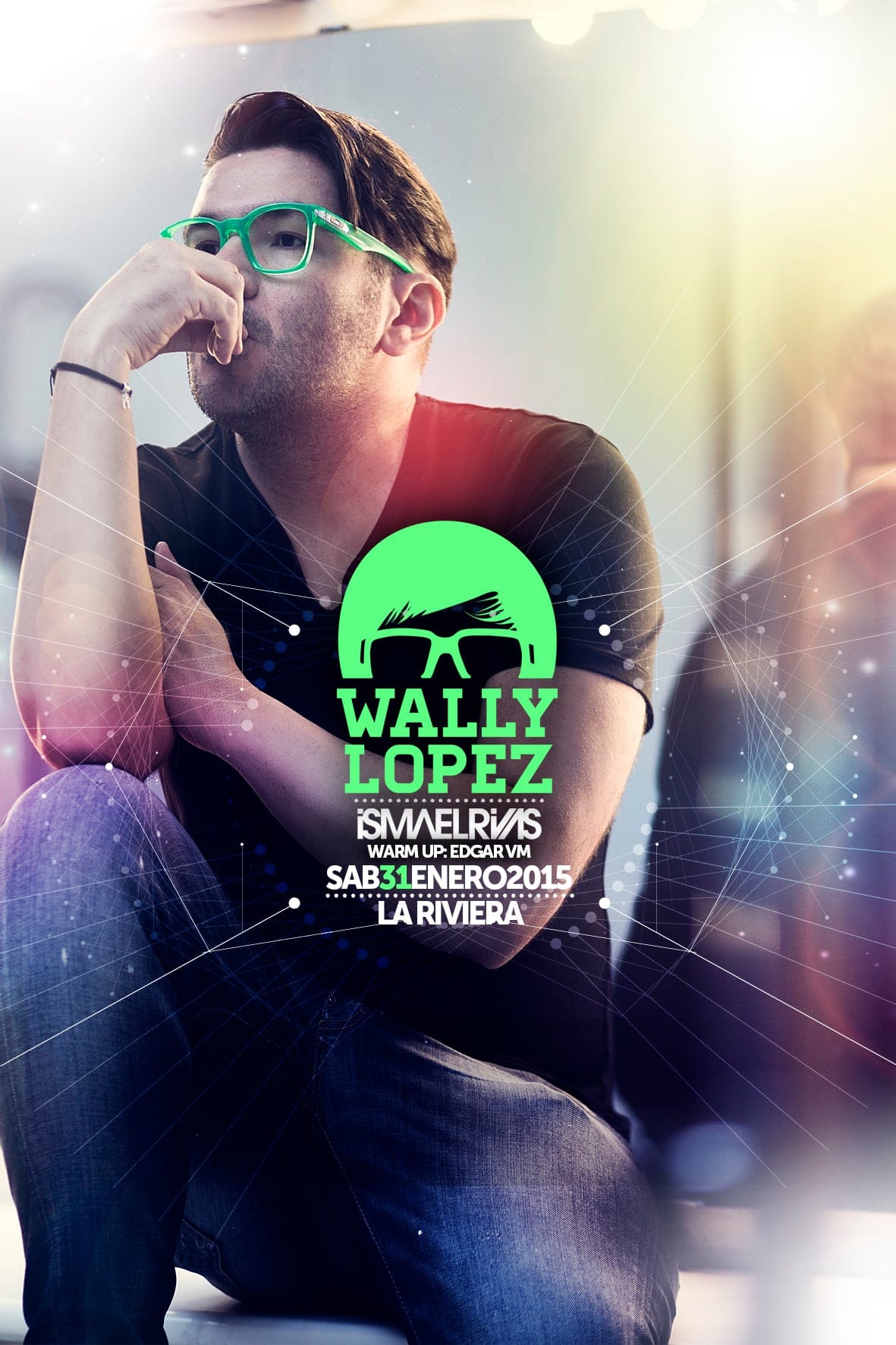 Cartel de «Wally Lopez · One Song Away Tour»