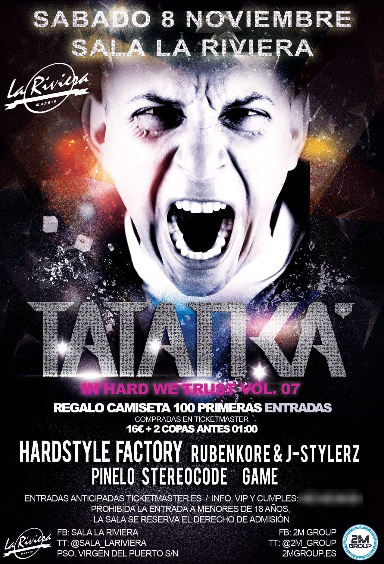 Cartel de «In Hard We Trust Vol. 7 · Tatanka»