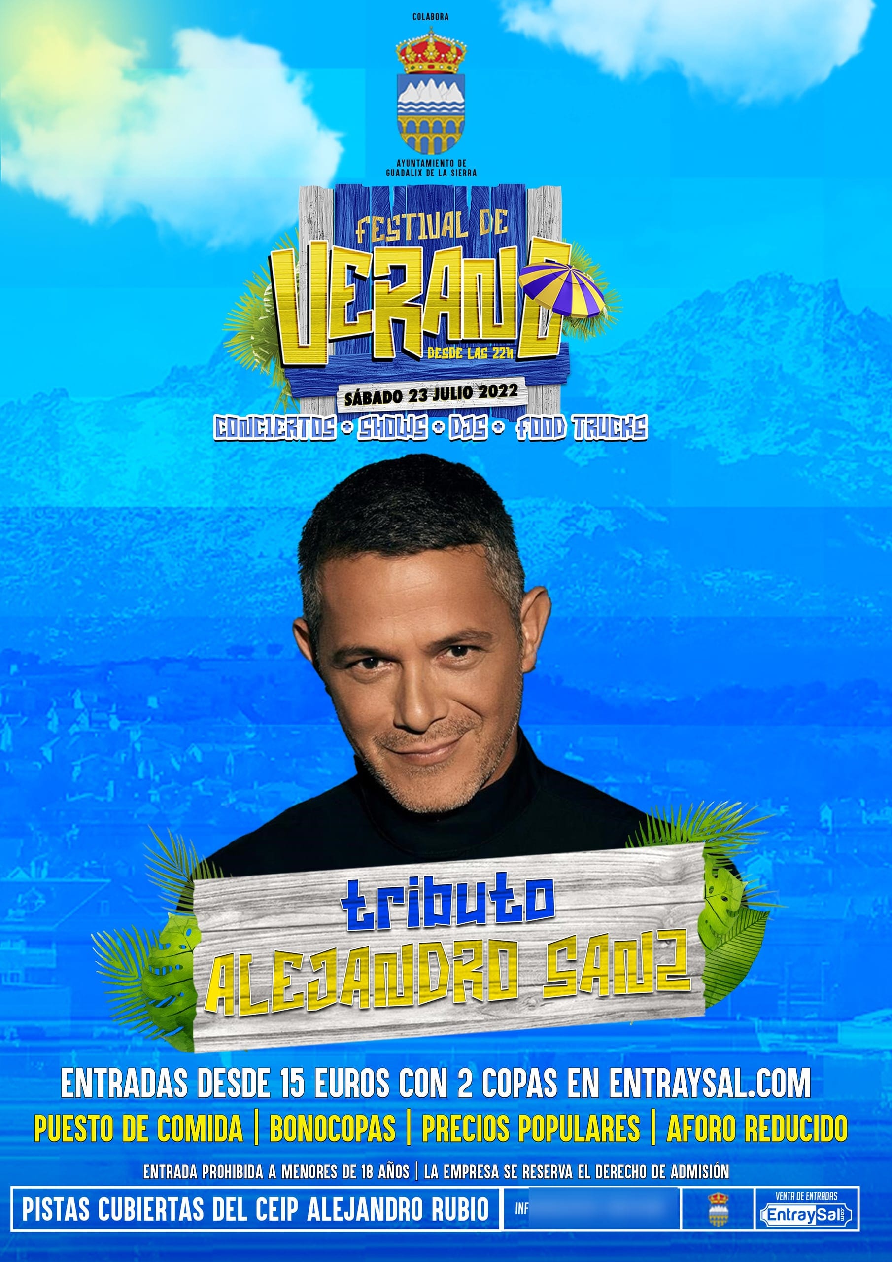Cartel de «Festival de Verano · Guadalix de la Sierra»