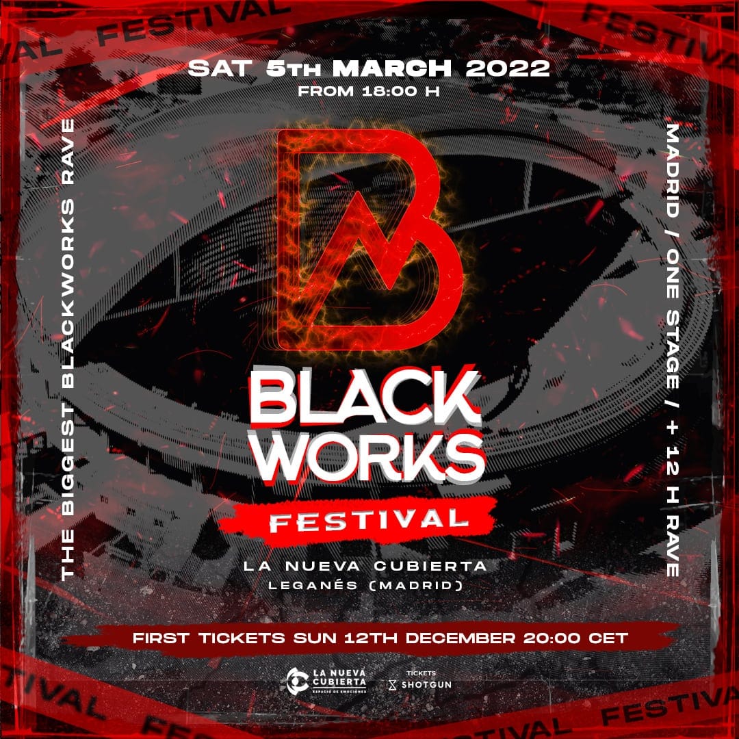 Cuadrado de «Blackworks Festival»
