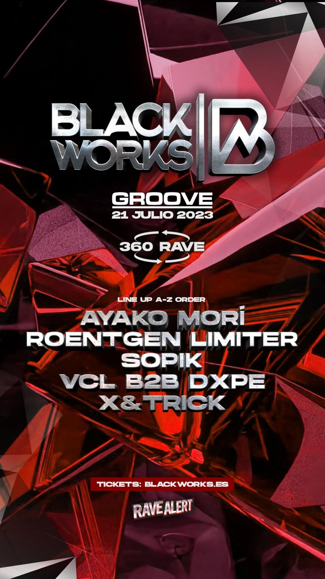 Story de «Blackworks · Groove Closing»