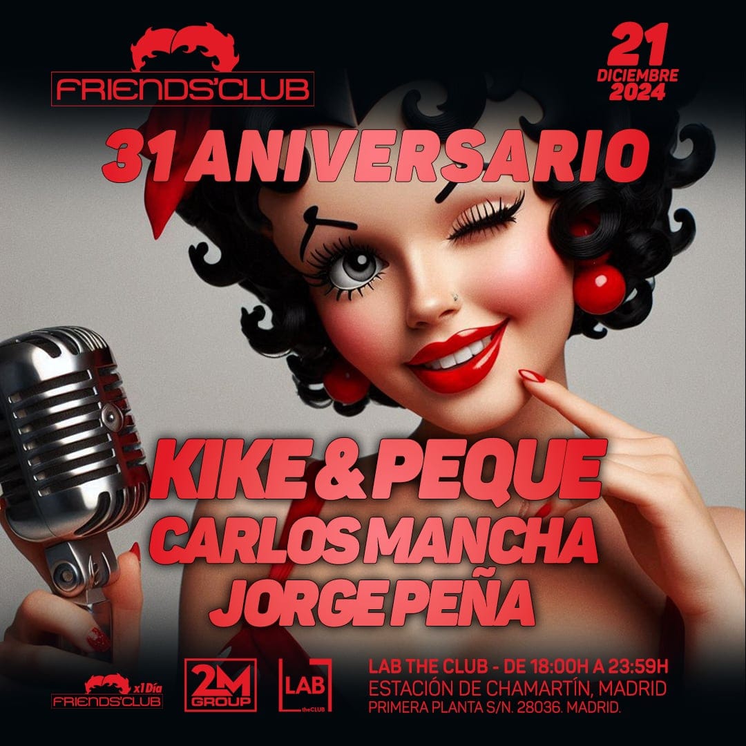 Cuadrado de «31 Aniversario Friends Club»