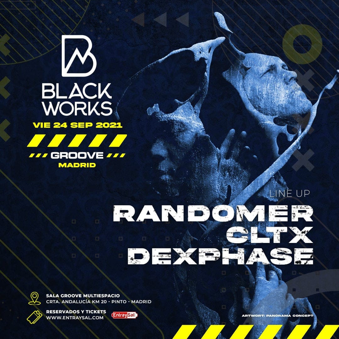 Cuadrado de «Blackworks con Randomer, CLTX y Dexphase»