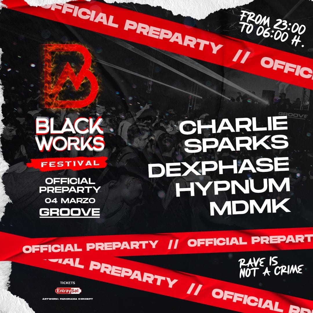 Cuadrado de «Preparty Blackworks Festival»