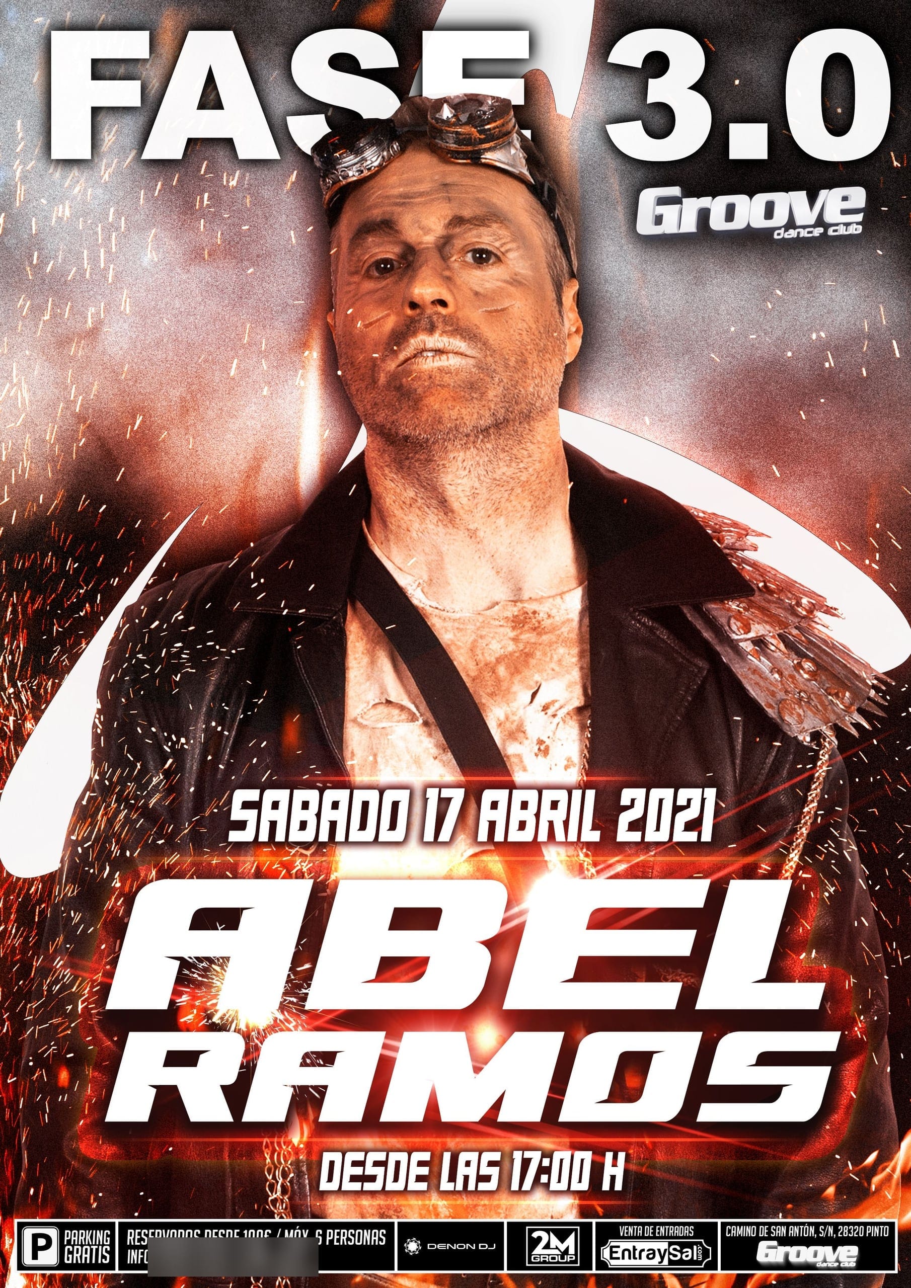 Cartel de «FASE 3.0 by Abel Ramos»