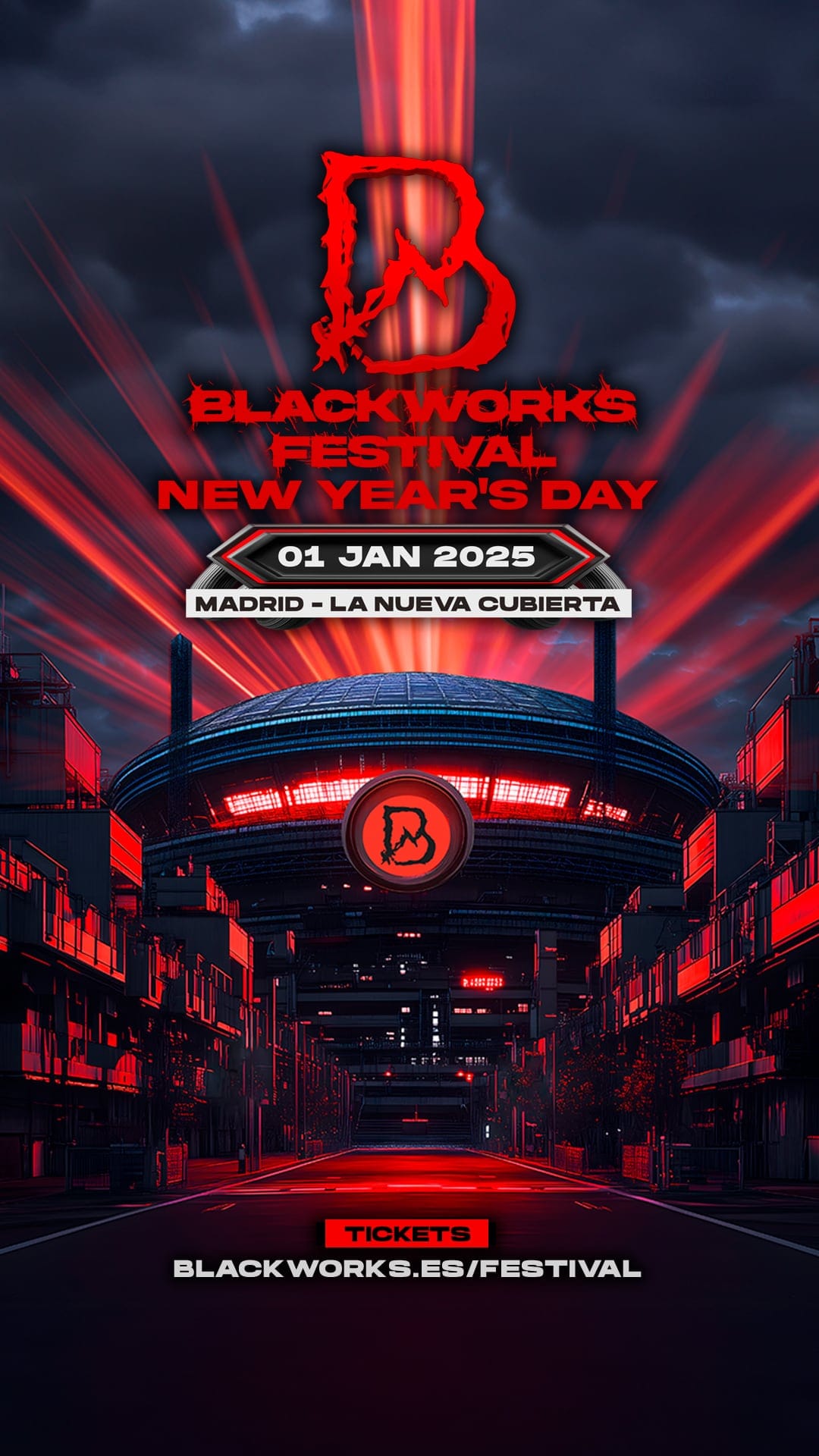 Story de «Blackworks · New Year Day 2025»