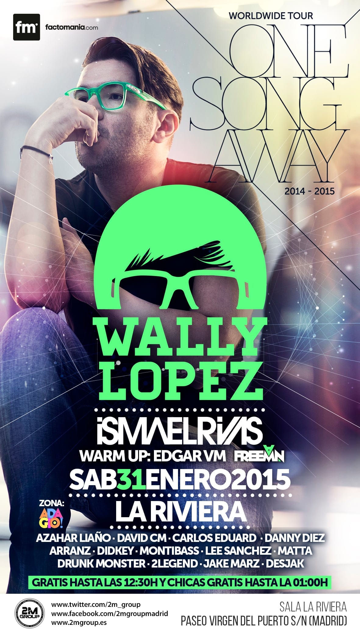 Story de «Wally Lopez · One Song Away Tour»