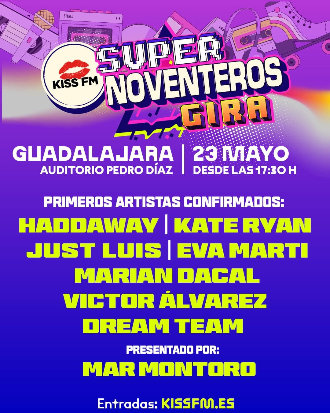 Supernoventeros by KISS FM – GUADALAJARA