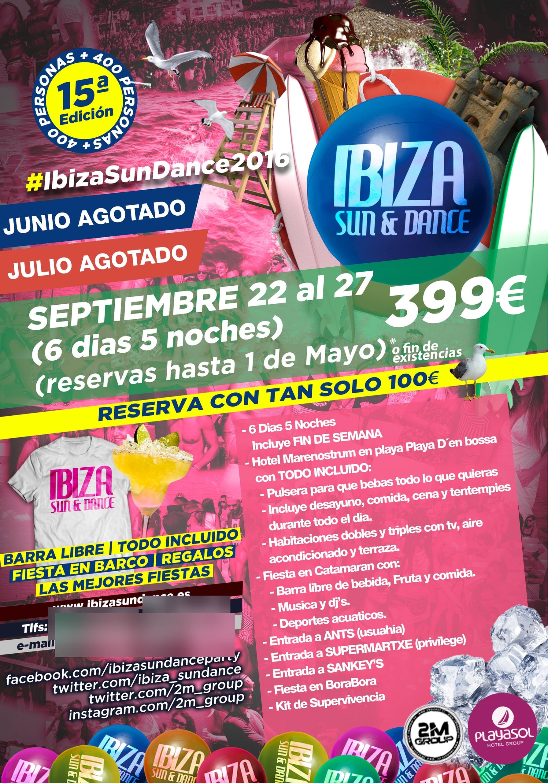 Cartel de «Ibiza Sun & Dance · 15ª edición»