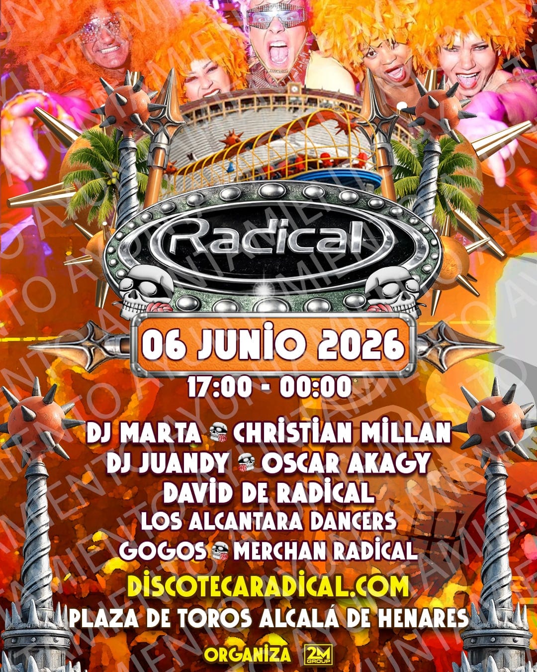 Cartel de «((Radical)) Alcalá»