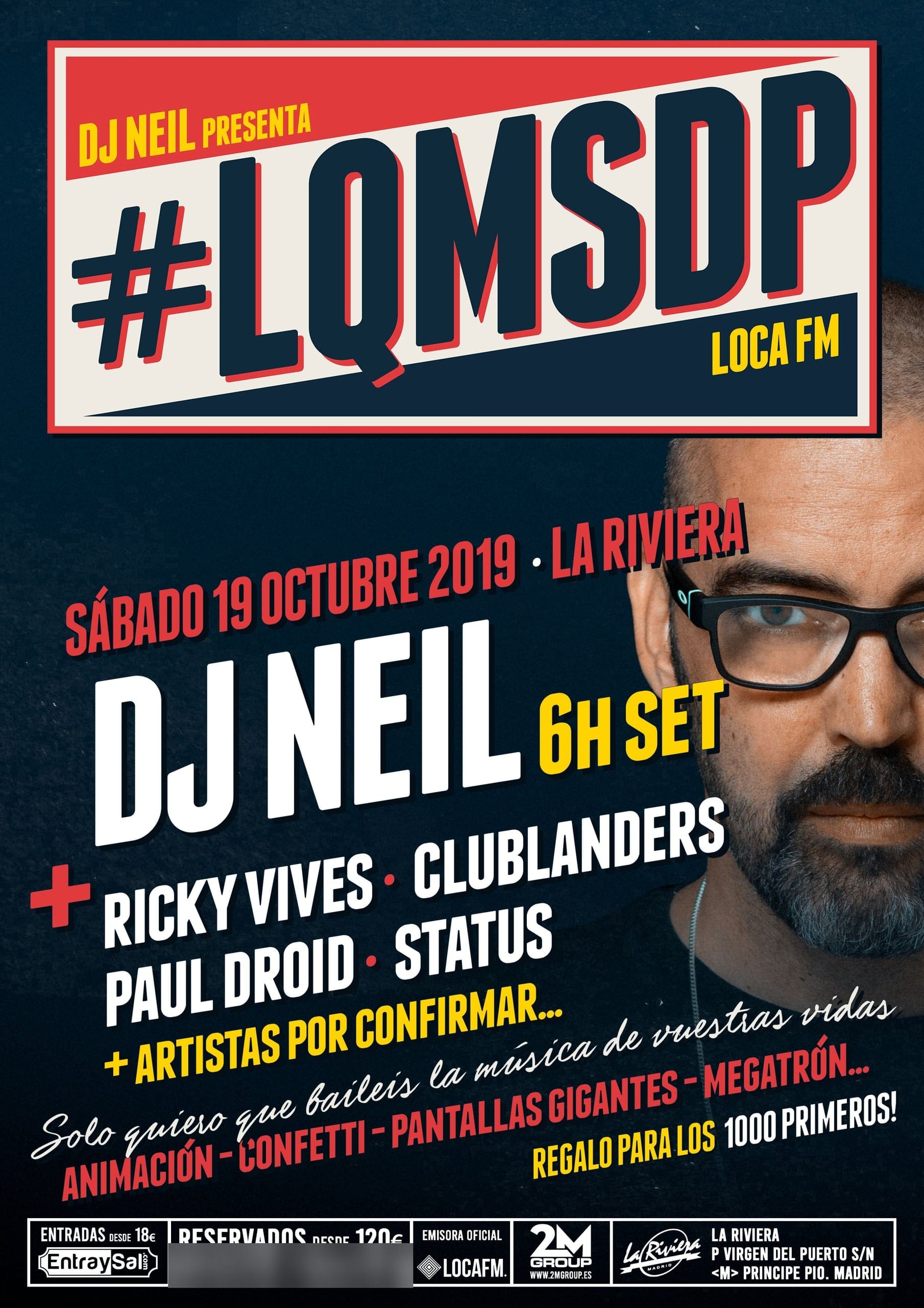 Cartel de «Lo Que Me Sale Del Pen 2.0 by Dj Neil»
