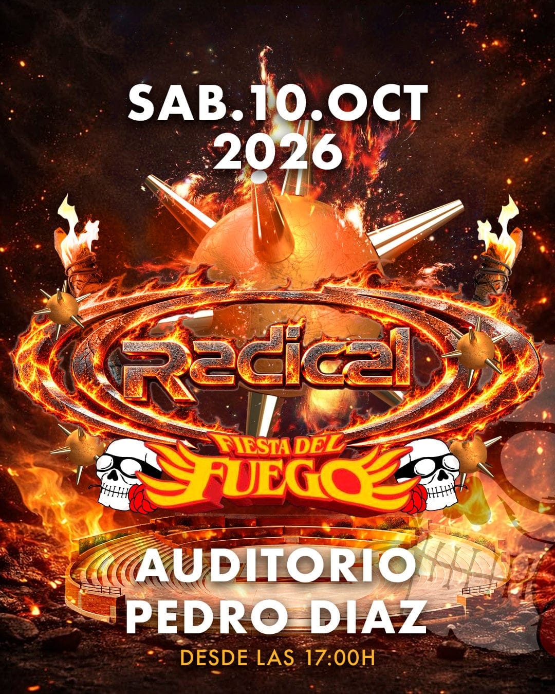 Cartel de ((Radical)) Fiesta del Fuego 2026